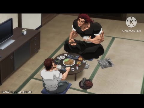 BAKI INVITA A CENAR A YUJIRO - BAKI SON OF OGRE LATINO