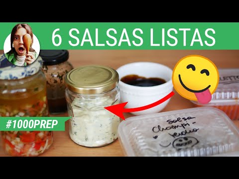 Salsas fáciles: 6 recetas distintas para tener a mano y usar cuando quieran