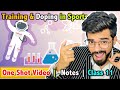 Training And Doping In Sports Class 11 Unit 10 FREE Notes