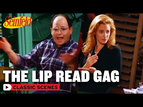 George CANNOT Read Lips | The Lip Reader | Seinfeld
