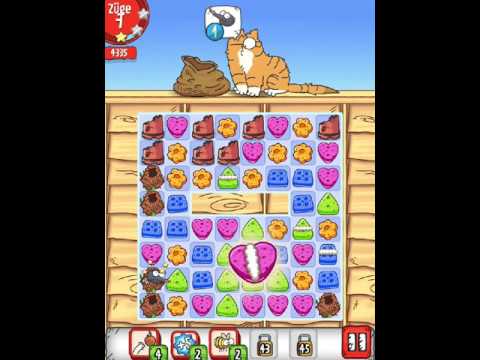 Simons Cat - Crunch Time - Level 34 - No Boosters (by match3news.com)