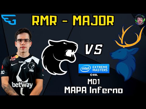 Furia vs Triumph (Mapa Inferno - MD1) É RMR É MAJOR - Transmissão Gaules