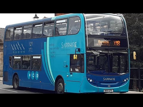 Coast and Country Thrash | MAX Coast and Castles X18 | Arriva Northumbria 7526 | Enviro 400