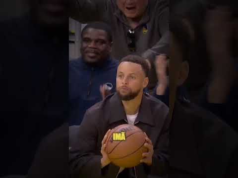 A bola sempre PROCURA o Steph 😂😂  #nba #basketball #curry
