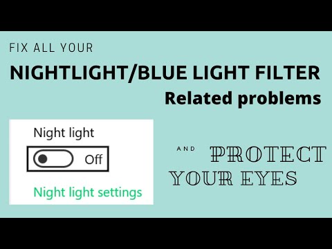 How to enable nightlight in Windows 10 | Night light...