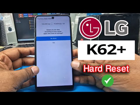 LG K62 Plus Hard Reset Remove Screen Lock