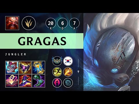 Gragas Jungle vs Viego - KR Challenger Patch 25.05