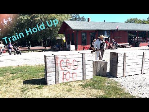 2023 Midwest Old Threshers Train Hold Up Mount Pleasant, Iowa