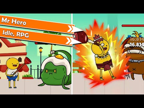 Mr Hero - Noob vs Pro | Funny idle RPG game - The most famous hero in the world [04/2022] - YouTube