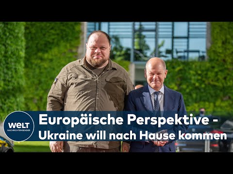 RUSLAN STEFANTSCHUK: "Ukraine steht an der vordersten Front der Demokratie" | WELT Interview