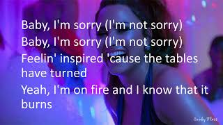 Demi Lovato Sorry Not Sorry Lyrics Demi Lovato Sorry Not Sorry Lyrics