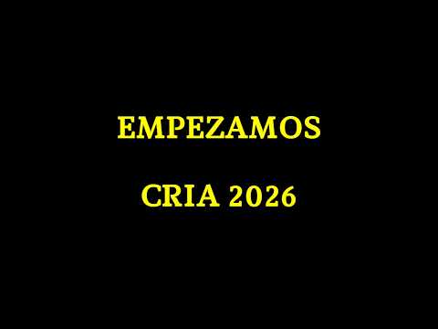 MANEJO #31 CRIA 2026 "EMPEZAMOS"