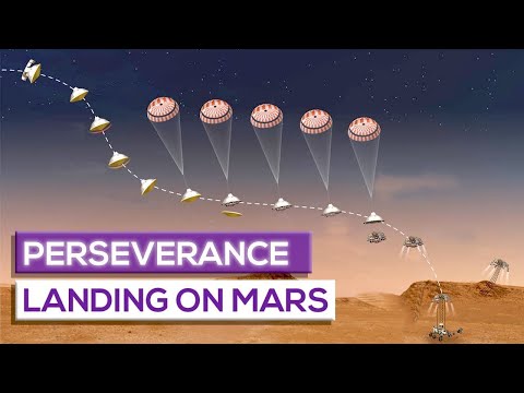 Perseverance Landing On Mars The Incredible Video Scene By Scene Hd Footage