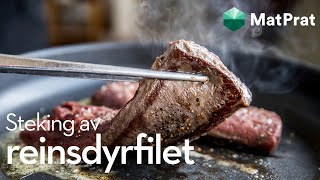Steke reinsdyrfilet
