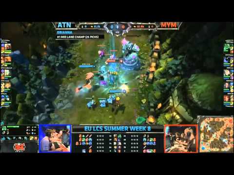 ATN vs. MYM - EU LCS SUMMER - Week 8 - League of Legends
