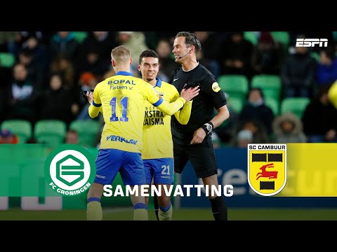 Daniël van Kaam doet zijn oude club pijn met heerlijke goal 💥 | Samenvatting Cambuur - Groningen