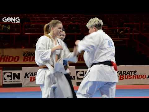 Combat Kyokushin - Grebenshchikova vs Sypien