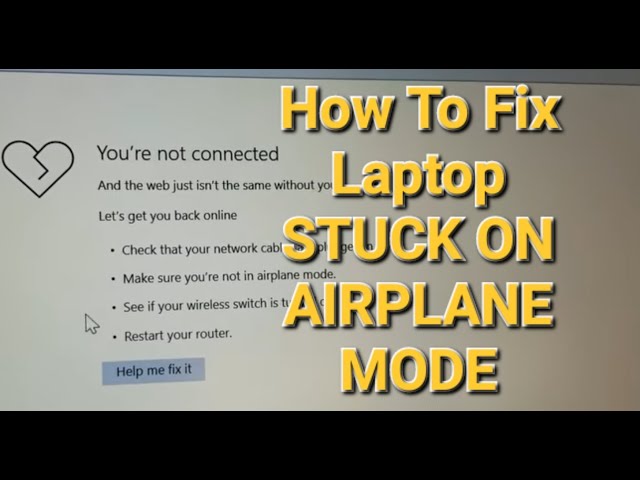 【How to】 Turn Off Airplane Mode On Dell Latitude E7440