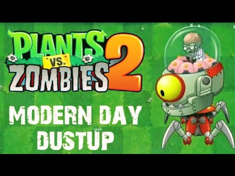Plants Vs Zombies 2 Epic Quest - Modern Day Dustup (Level 1-10)