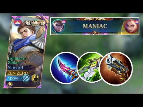 WTF!!!🤬 MANIAC ALUCARD BEST DAGE BUILD 