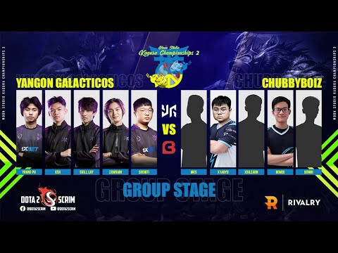 Yangon Galacticos vs ChubbyBoiz - Moon Studio Kagura Championships 2 - Group Stage - B02