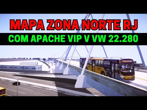 🔴Gameplay Mapa Zona Norte RJ Linha BRT Fundão - Vicente de Carvalho (Parador) Proton Bus Simulator