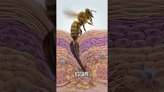 NEVER_Pinch_a_Bee_Sting!_🐝_Here_is_Why__3D_Animation_#shorts_ #tiktok #youtubeshorts #trending_