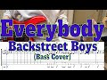 Backstreet Boys - Everybody (Bass cover + Tabs)