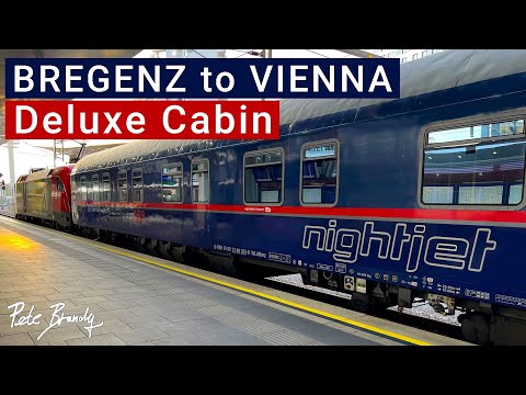TRIP REPORT | ÖBB Nightjet | Bregenz to Vienna | Deluxe Sleeper cabin | The only domestic Nachtzug