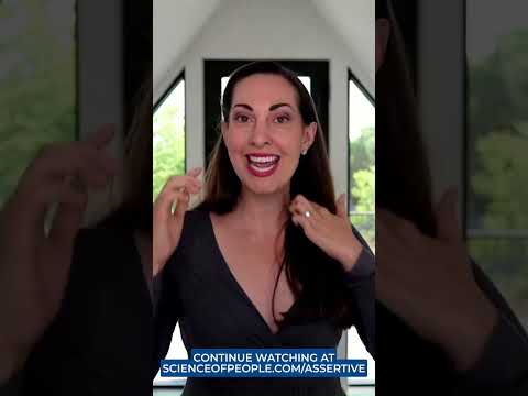 Be Assertive & Likeable by Being Aggressively Kind #shorts