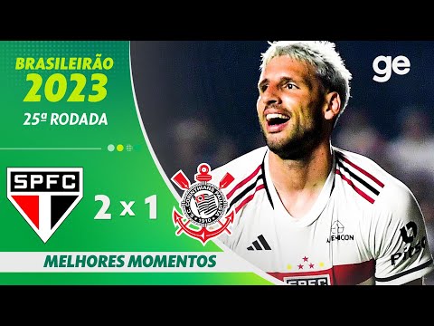 Gols e lances de São Paulo x Corinthians
