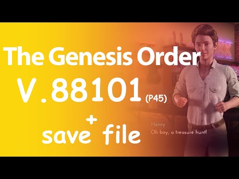 The Genesis Order Update 88101 Save File Download +Walkthrough [P45] ,chest key