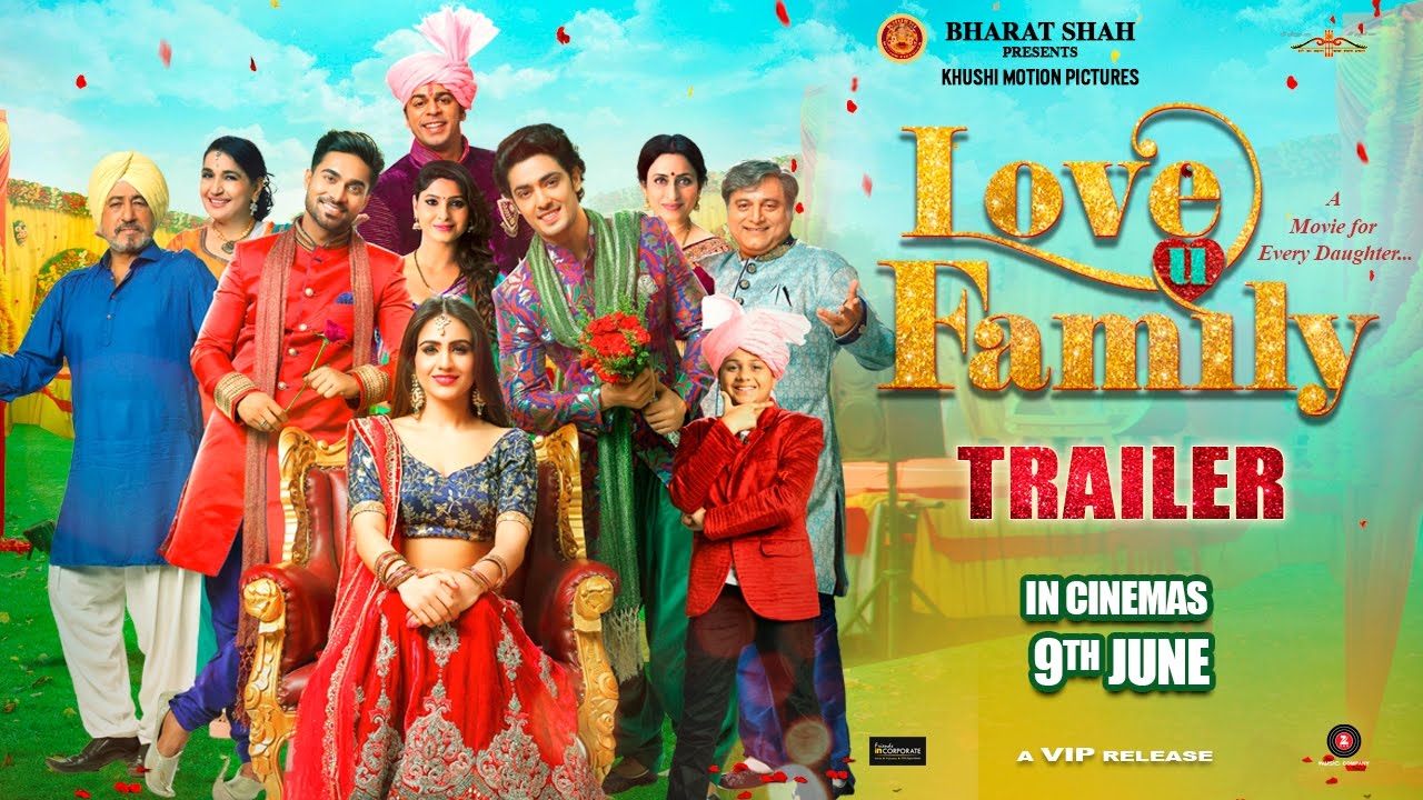 Love U Family Official Trailer | Salman Yusuff Khan, Aksha Pardasany & Kashyap
