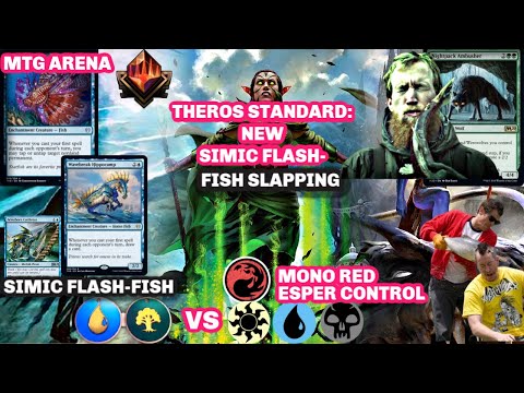 Magic The Gathering Simic FLASH Better Than Ever FISH SLAP vs Mono-Red & ESPER CONTROL Standard MTGA