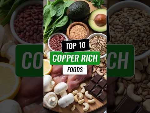 Top 10 Copper-Rich Foods You Need to Know #copper #sourceofcopper