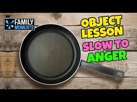 Family Devotional Object Lesson - Slow to Anger
