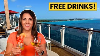 15 Ways to Get FREE DRINKS on Cruises!