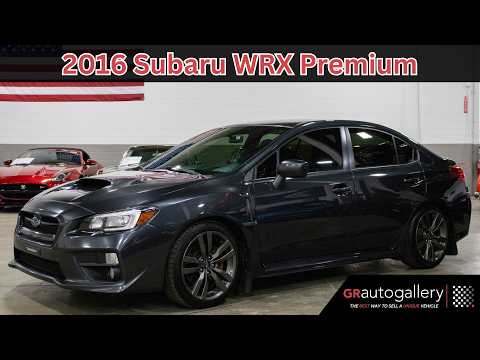 2016 Subaru WRX (CC-2062298) for sale in Kentwood, Michigan