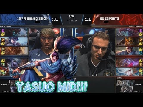 [CF] Yasuo Locked In By Perkz - FB VS G2 - 2017 World Championship Group D6