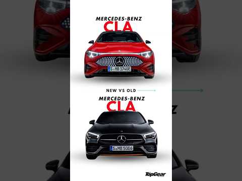 Mercedes-Benz CLA: New vs Old