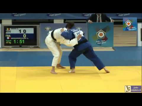 Judo 2013 European Championships U23 Samokov: Ohai (ROU) - Benarroche (FRA) [-57kg] final