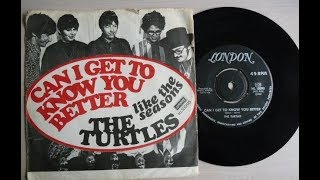 Can I Get to Know you Better  TURTLES ,PF SLOAN COVER