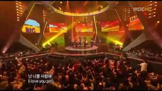 Big Bang Intro, Wonderful, Sunset Glow 2008 MBC Gayo Festival