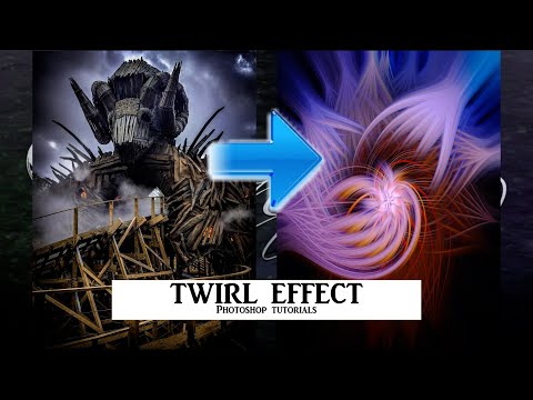 TWIRL EFFECT | PHOTOSHOP TUTORIAL