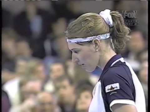 Steffi Graf Composure & Humor under Pressure