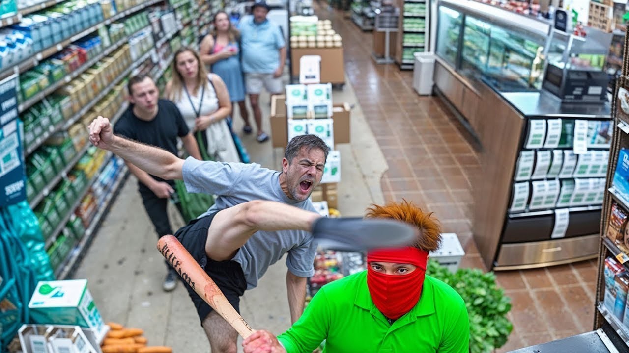 لحظة سقوط أغبى اللصوص… كاميرات الشوارع فضحتهم