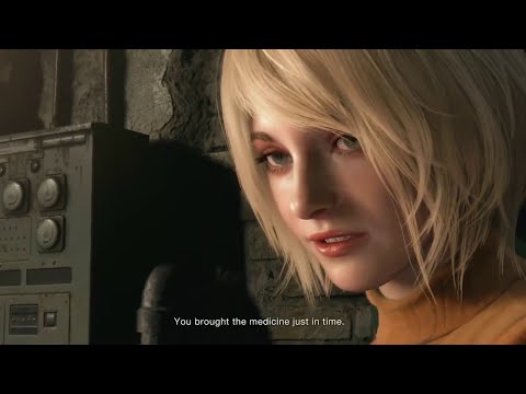 Ashley Has a Crush On Leon & Flirts With Him - Resident Evil 4 Remake