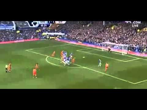 Luis Suarez Amazing Goal   Everton vs Liverpool 1-2 23 11 2013