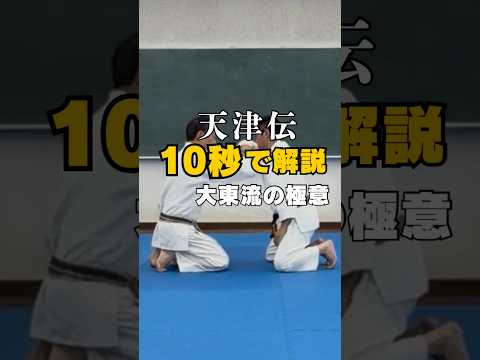 10秒で解説　返技の崩し方〜合気道の源流〜大東流合気柔術　総伝の巻