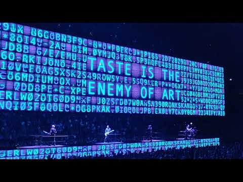 U2 - The Fly Live from Manchester 19/10/18